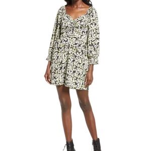 Vero Moda - Long Sleeve Floral Dress